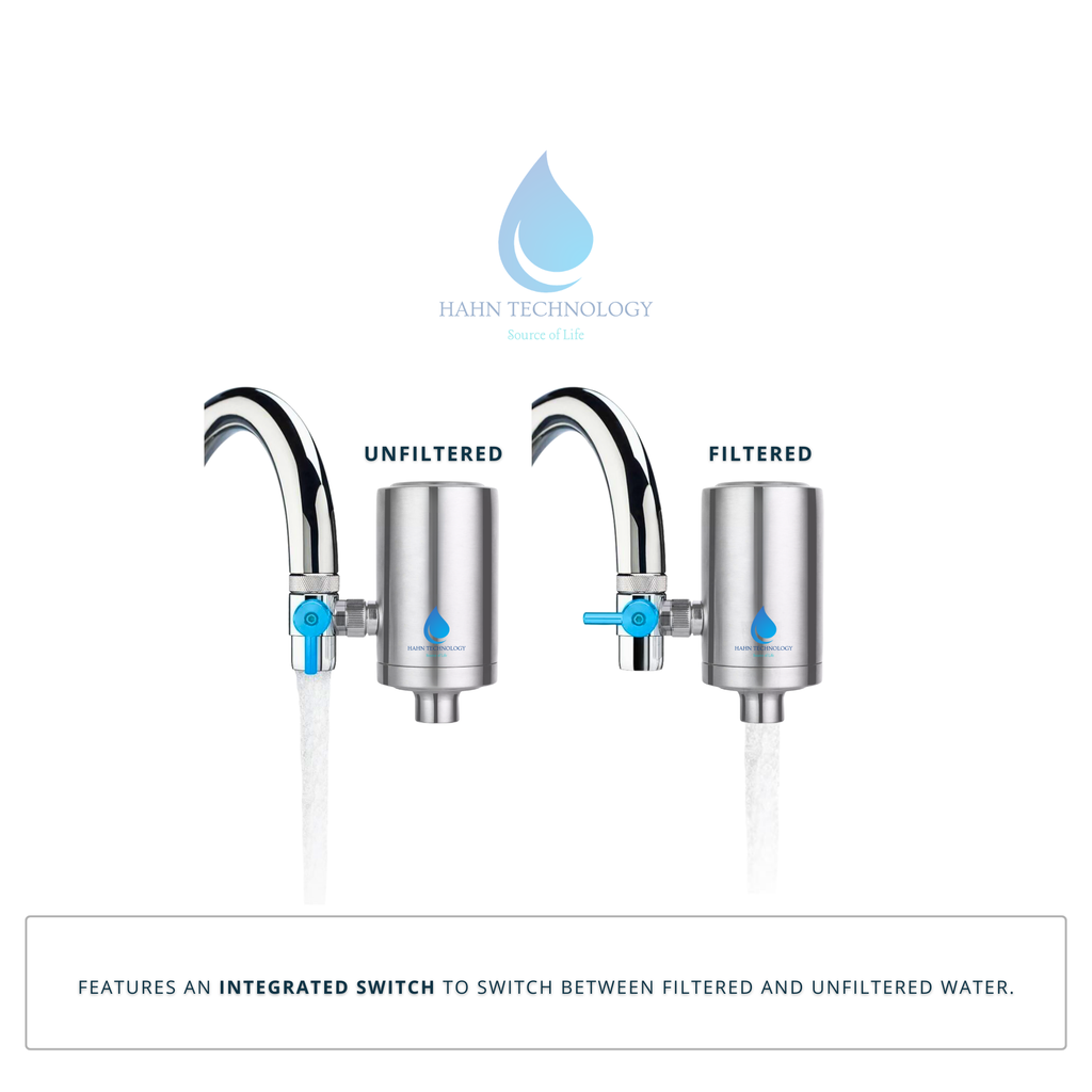 HAHN Technology® Stainless Steel Tap Water Filter System – Built to Last