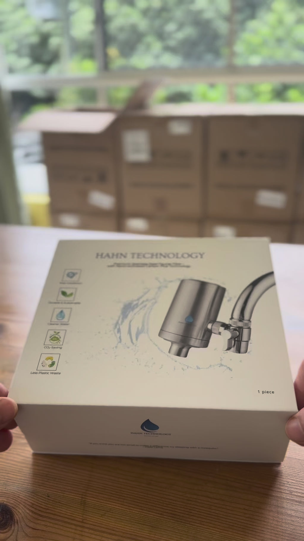 HAHN Technology® Stainless Steel Tap Water Filter System – Built to Last